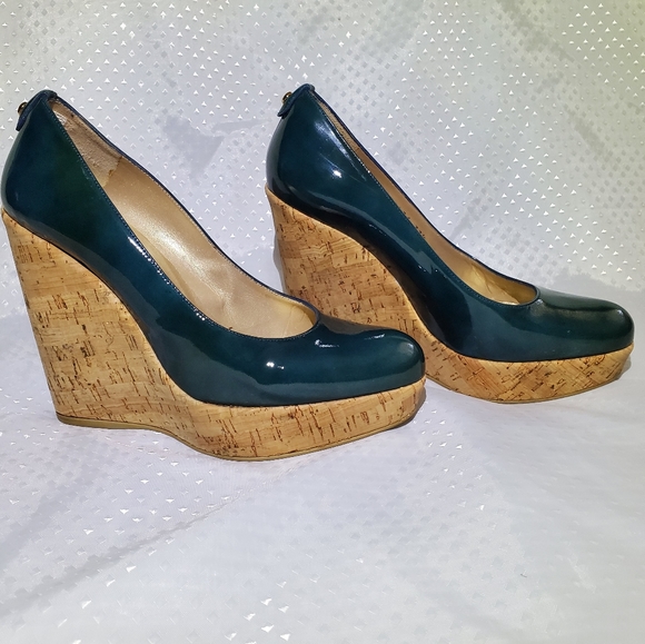 Stuart Weitzman Cork Wedges.